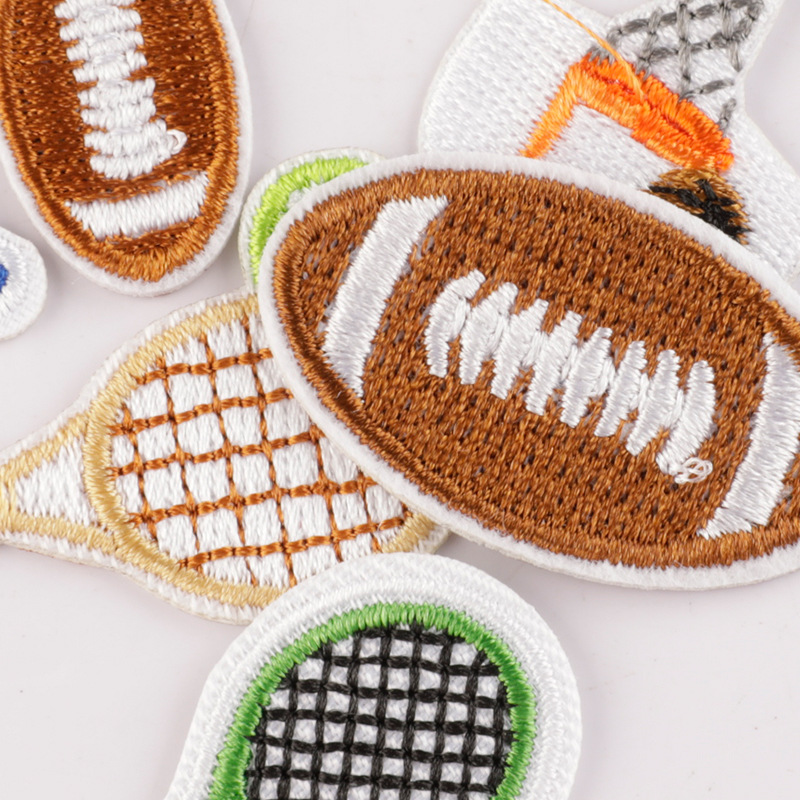 100pcs/Lot Creative Embroidery - Table Tennis Olympics ulasan dan harga