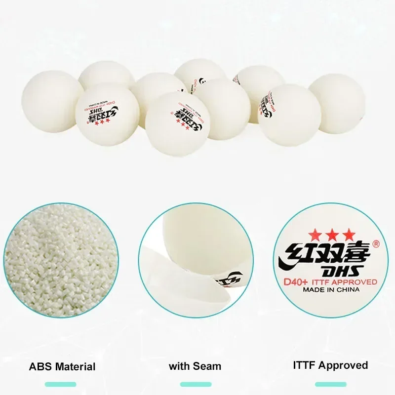 10PC/BOX 3 Stars DHS Ping Pong - Table Tennis Olympics ulasan dan harga