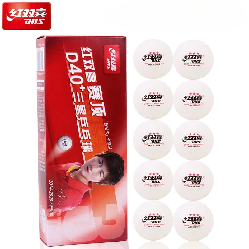 10PC/BOX 3 Stars DHS Ping Pong - Table Tennis Olympics ulasan dan harga