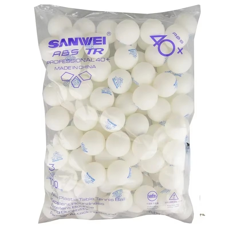 100 pcs Sanwei New Materials P - Table Tennis Olympics ulasan dan harga