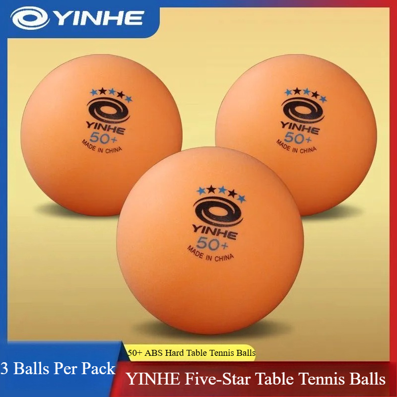 YINHE 5/6 Stars 50+/55+ Mm Tab - Table Tennis Olympics ulasan dan harga