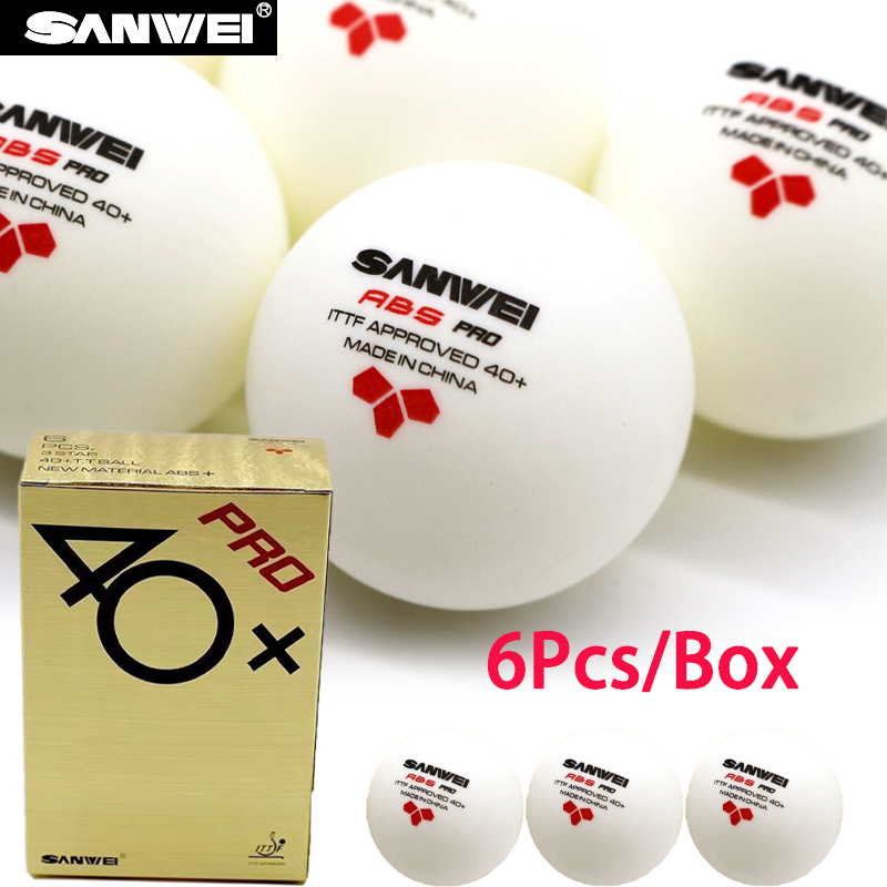 SANWEI ABS PRO 3-Star 40+ Tabl - Table Tennis Olympics ulasan dan harga