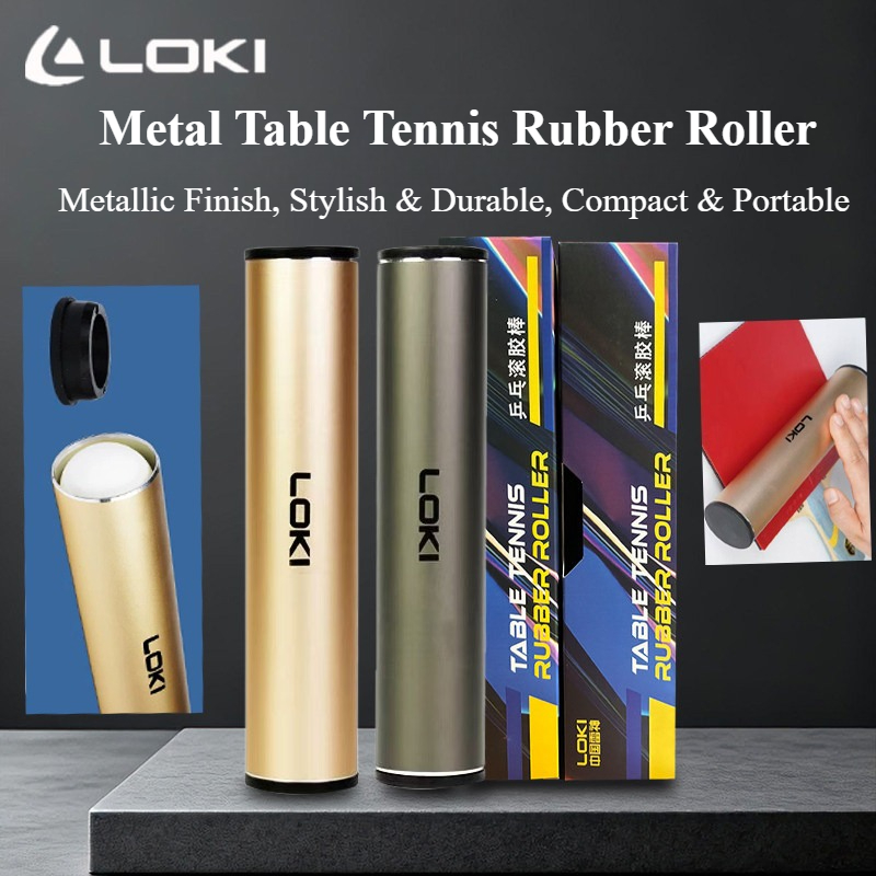 LOKI Metal Table Tennis Rubber - Table Tennis Loki ulasan dan harga